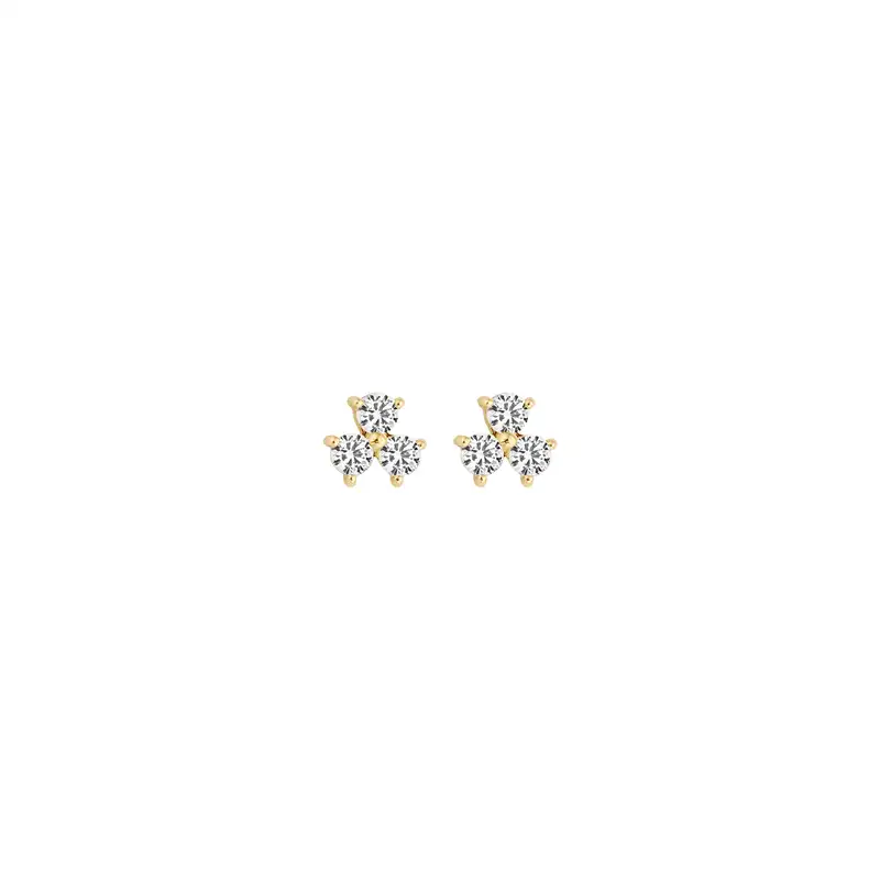 Blush Oorknoppen 7197YZI - Geel Goud (14k) met Zirkonia